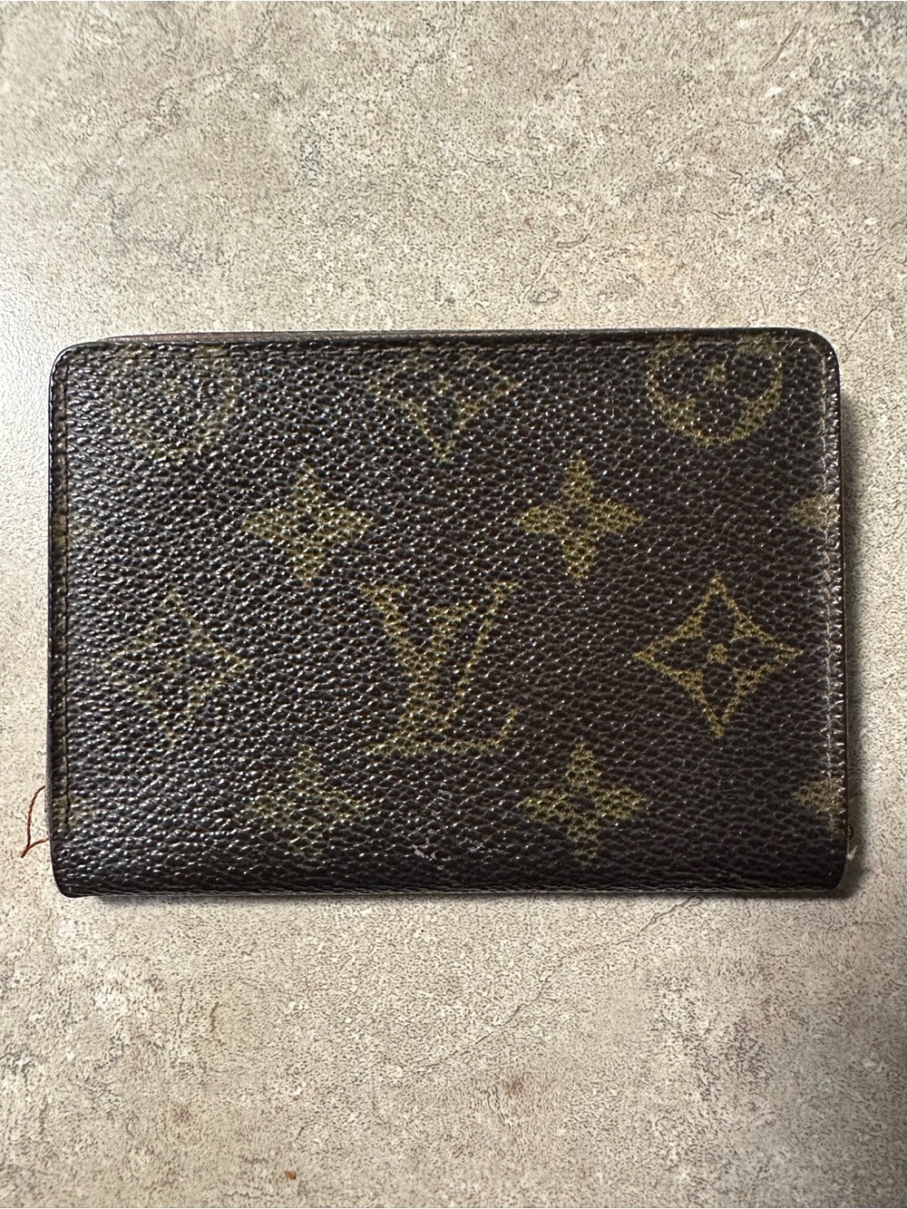 Louis Vuitton Monogram Brown Canvas Men's Card Holder PROJECT